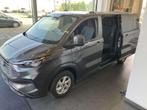 Ford Transit Custom MULTI-USE 170PK AUTOMAAT NIEUW 5 ZIT 409, Neuf, Argent ou Gris, Achat, Entreprise