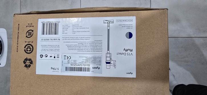 Dyson fluffy v15 detect, Elektronische apparatuur, Stofzuigers, Nieuw, Ophalen of Verzenden