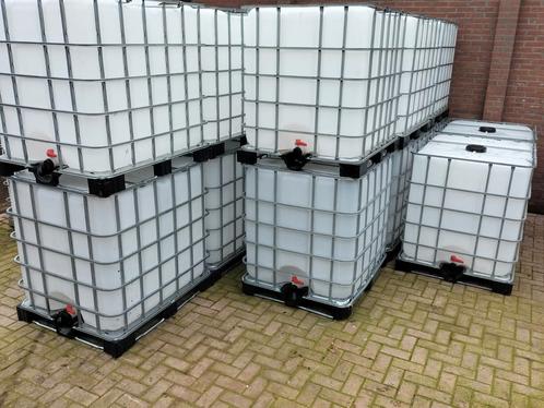 IBC multicontainer regenton watertank, Tuin en Terras, Regentonnen, Zo goed als nieuw, Kunststof, Ophalen