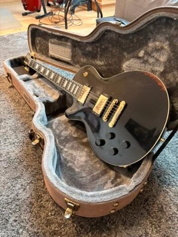 Eastman SB59 Vintage Black (lefty), Muziek en Instrumenten, Snaarinstrumenten | Gitaren | Elektrisch, Zo goed als nieuw, Solid body