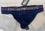 Emporio Armani Microfiber Mesh String, Kleding | Heren, Verzenden, Paars, Emporio Armani, Slip