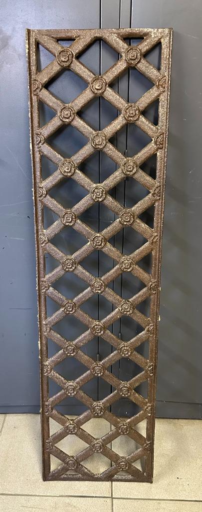 Gietijzeren tuinrooster, tafelblad, ornament, perfecte staat, Antiek en Kunst, Curiosa en Brocante, Ophalen