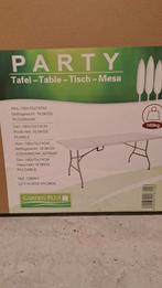 TABLE DE TERRASSE, Enlèvement