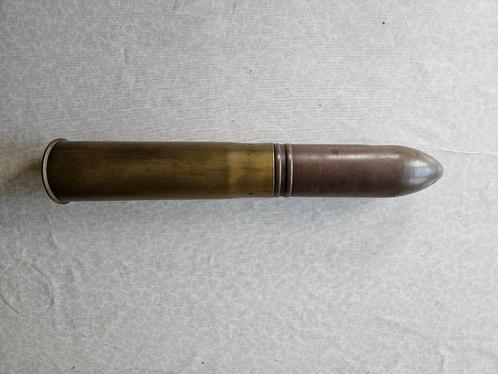 57 mm belgische kartets uit 1897, Verzamelen, Militaria | Algemeen, Landmacht, Hulzen of Bodemvondsten, Ophalen