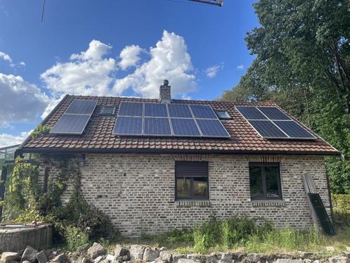 Compleet zonnepanelenpakket met omvormer, Doe-het-zelf en Bouw, Zonnepanelen en Toebehoren, Gebruikt, Compleet systeem, Ophalen
