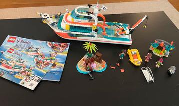 LEGO Friends Reddingsboot, Enlèvement, Comme neuf