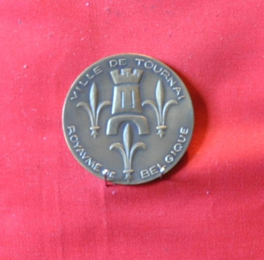 medaille de bronze ville de tournai vezonnades 1978, Enlèvement ou Envoi, Bronze