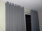 Verduisterende draperie met houten roedes, Huis en Inrichting, Ophalen, Zo goed als nieuw