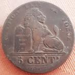 BELGIË / BELGIUM : 5 CENTIMES 1842 Fr KM 5.1, Postzegels en Munten, Munten | België, Verzenden, Brons, Losse munt