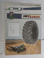Taurus banden prijslijst landbouw folder, Ophalen of Verzenden, Zo goed als nieuw, Folder