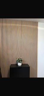 5 stuks lichtbruin Akoestisch wandpaneel 60 cm L 260 cm, Huis en Inrichting, Ophalen, Nieuw