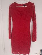 robe manche longue, Kleding | Dames, Ophalen, Gedragen, Rood