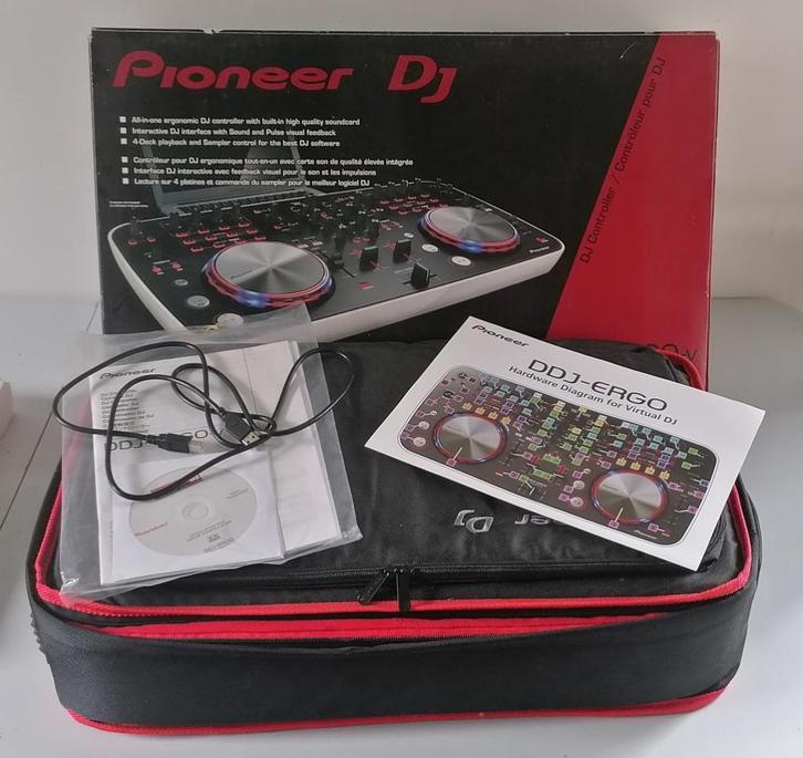 Pioneer DDJ-Ergo, Muziek en Instrumenten, Dj-sets en Draaitafels, Zo goed als nieuw, Draaitafel, Pioneer, Ophalen