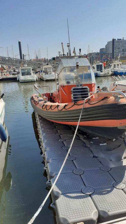 Osprey falcon 8.2 met steyer diesel 220pk werk en visser rib, Watersport en Boten, Motorboten en Motorjachten, Gebruikt, Overige materialen