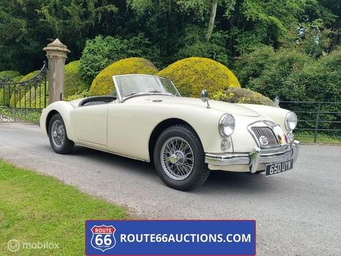 MG MGA Cabriolet 1961 | Route 66 auctions, Auto's, Oldtimers, Bedrijf, Te koop, Open dak, MG, Benzine, Cabriolet, 2 deurs, Handgeschakeld