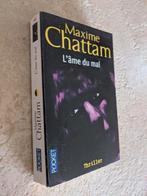 L'âme du mal (Maxime Chattam)., Livres, Maxime Chattam., Utilisé, Amérique, Envoi