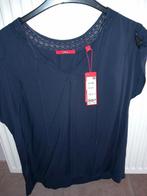 Nieuwe blauwe blouse s.Oliver maat 42, Maat 42/44 (L), Ophalen of Verzenden, Zo goed als nieuw