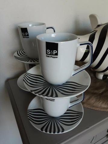 Schattige tasjes salt & Pepper  4 stuks ! beschikbaar voor biedingen