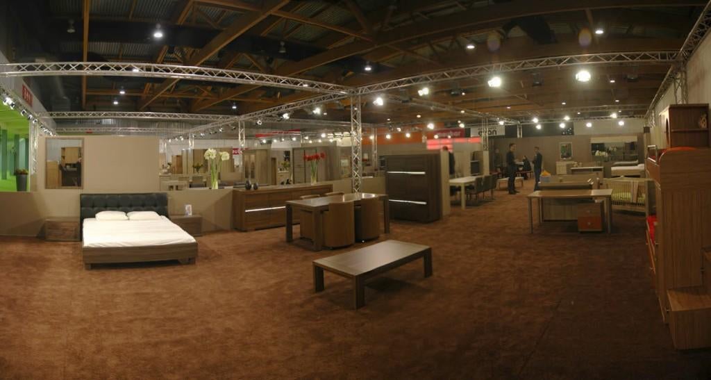 Truss stand event beurs (1000m²) + stage verlichting, Musique & Instruments, Lumières & Lasers, Utilisé, Autres types, Enlèvement