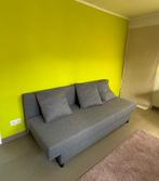 Slaapbank 2 pers., Gris, Comme neuf, Enlèvement, Deux personnes