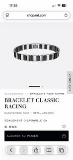 Bracelet chopard mille miglia classic racing, Bijoux, Sacs & Beauté, Bracelets, Enlèvement ou Envoi, Comme neuf, Noir, Acier