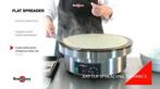 pannenkoekenplaat Krampouz Matt pannekoeken 40cm (niet 35cm), Ophalen of Verzenden