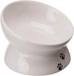 Kattenvoerbak van wit keramiek GRATIS LEVERING, Dieren en Toebehoren, Katten-accessoires, Verzenden, Nieuw