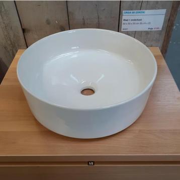 Ronde Glans Witte Waskom, Sanitair, OPRUIMING! Venta 37 beschikbaar voor biedingen