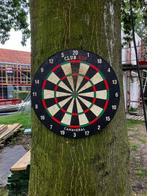 Professioneel Dartsbord met 4 pijlen, Sports & Fitness, Fléchettes, Enlèvement, Utilisé, Cible de fléchettes avec fléchettes