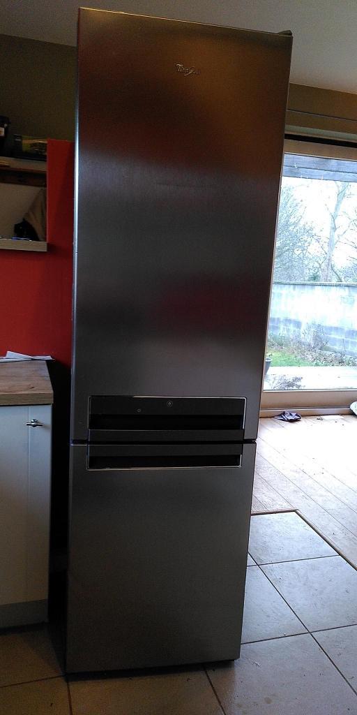 Whirlpool BSNF 9782 OX – Frigo congélateur inox A+, Elektronische apparatuur, Vriezers en Diepvrieskisten, Gebruikt, Tussenbouw