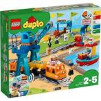Lego duplo 10875 Goederentrein + uitbreidingsset 10872 Brug, Kinderen en Baby's, Speelgoed | Duplo en Lego, Ophalen, Zo goed als nieuw