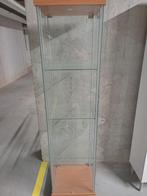 Glazen kast, Avec porte(s), Comme neuf, 25 à 50 cm, Moins de 50 cm