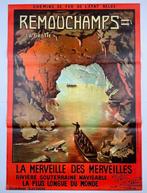 Affiche ancienne Grottes de Remouchamps, Comme neuf