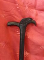 canne tête d aigle 100 cm en bois de suar, Antiquités & Art, Enlèvement ou Envoi