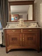 Kersenhouten wastafeldressoir uit de jaren 20, Antiek en Kunst, Antiek | Meubels | Kasten, Ophalen