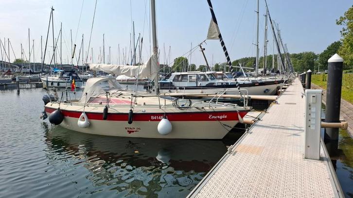 Etap 26 met intrekbare kiel.  Bouwjaar 1982,., Watersport en Boten, Kajuitzeilboten en Zeiljachten, Gebruikt, Tourjacht of Cruiser