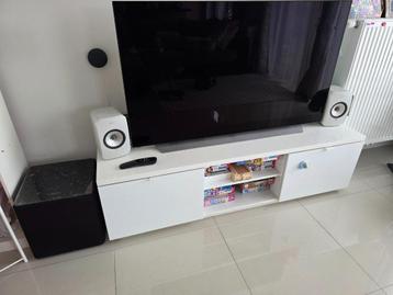 KEF LSX II LT + KEF KUBE 10 MIE, Autres marques, Enlèvement ou Envoi, Comme neuf, Haut-parleurs Frontaux, Arrière ou Stéréo