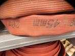 Brandslang Rood Plat oprolbaar 45mm 20m, Ophalen, Gebruikt, Tuinslang