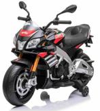 Aprilia Tuono V4 12v motor Leer / MP3 AUX/ Verlichting NIEUW, Kinderen en Baby's, Speelgoed | Buiten | Voertuigen en Loopfietsen