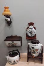 Franse keramiek Vintage G.F. fait main 109stuks, Antiek en Kunst, Antiek | Keramiek en Aardewerk, Ophalen