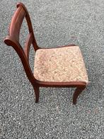 Antieke notenhouten stoelen, Huis en Inrichting, Stoelen, Ophalen, Gebruikt