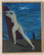 JAN VAERTEN / DE MUUR / OLIEVERF DOEK / 86x67cm / KADER SIG, Ophalen