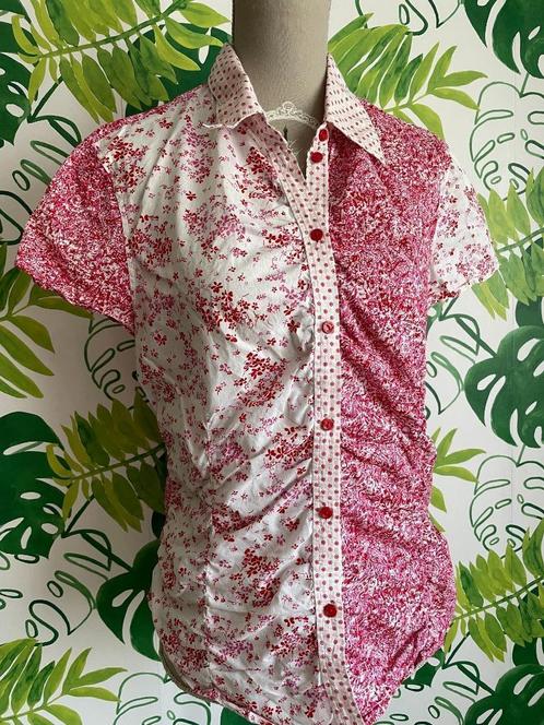 kleurig zomers bloesje roze - Mexx - 40, Kleding | Dames, Blouses en Tunieken, Zo goed als nieuw, Maat 38/40 (M), Roze, Verzenden