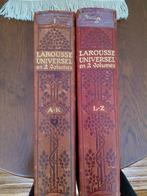 Larousse universel en 2 volumes 1922/1923 Claude Augé, Enlèvement ou Envoi