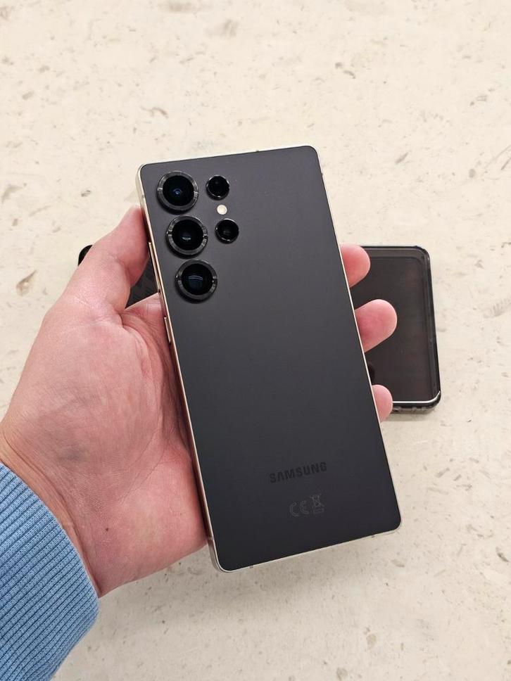 SAMSUNG GALAXY S25 ULTRA 5G 256GB TITANIUM BLACK, Telecommunicatie, Mobiele telefoons | Toebehoren en Onderdelen, Zo goed als nieuw