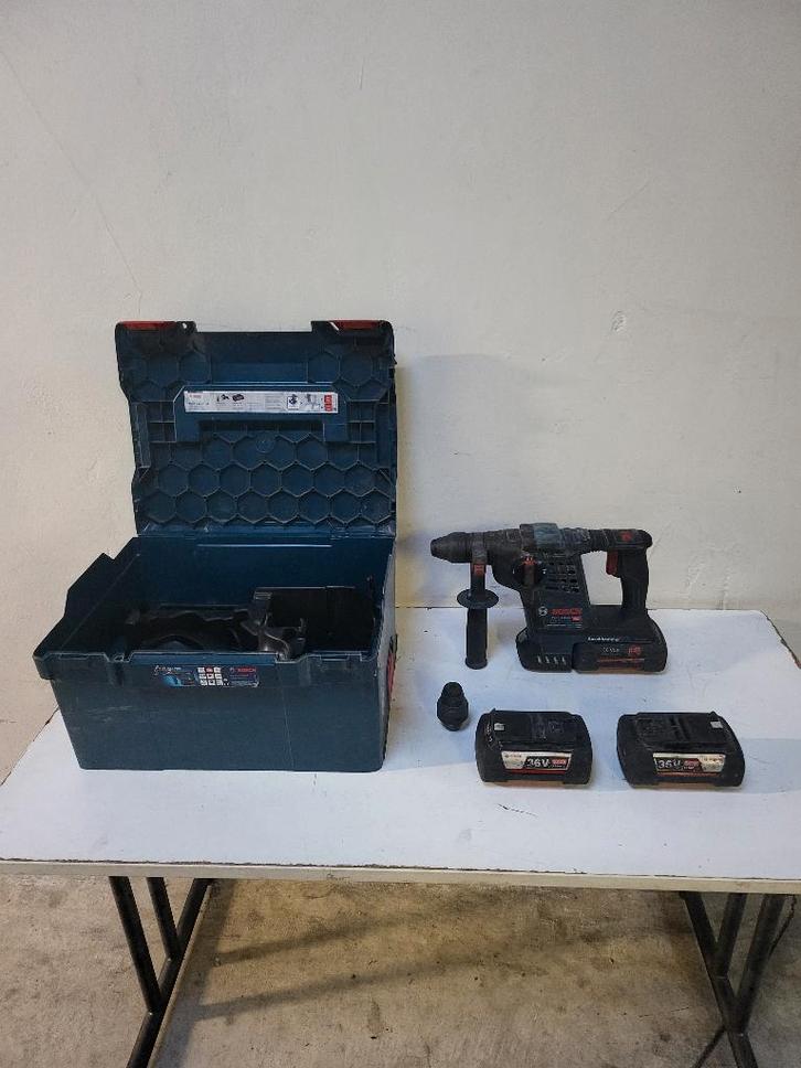 Bosch Blauw GBH 36 V-LI Plus Accu Boorhamer 36V 6,0Ah Li-Ion, Bricolage & Construction, Outillage | Pièces de machine & Accessoires