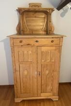 Mooie grenen kledingkast in art nouveau-stijl, Antiek en Kunst, Antiek | Meubels | Kasten, Ophalen
