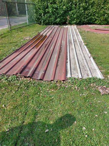 Metalen golf platen, Doe-het-zelf en Bouw, Ophalen, Gebruikt, Overige materialen