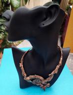 Authentieke, bronzen Art Nouveau ketting ca 1910, Ophalen of Verzenden, Zo goed als nieuw