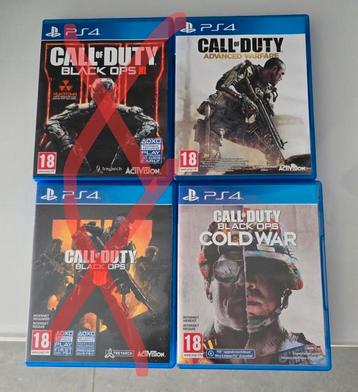 Call of duty ps4 disponible aux enchères